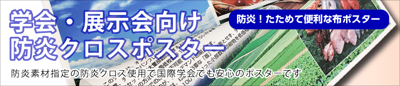 防炎クロス学会ポスター